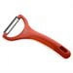 Kuhn Rikon Serrated Piranha Y Peeler 6.25 Red