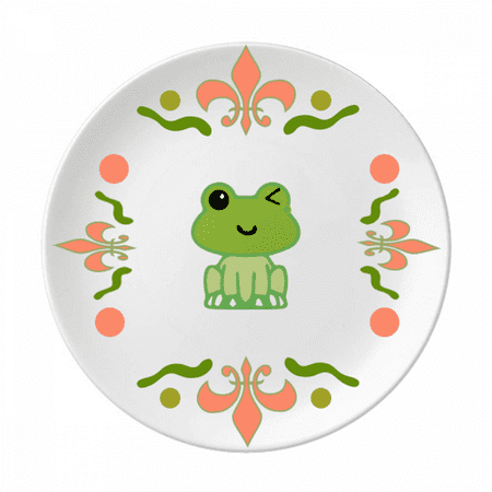 

Pet Stickers Animal Art Deco Fashion Flower Ceramics Plate Tableware Dinner Dish