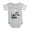 Heather Gray, variant on CafePress - FIN Robot Dog Woot - Cute Infant Baby Football Bodysuit