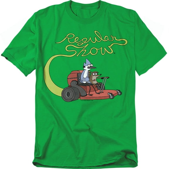 Regular Show Mower Officially Licensed Adult T-Shirt 4XL