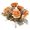 Golden Yellow, variant on JUANCHENG 1pcs European Vintage Glitter Rose Bouquet Artificial Silk Flowers for Wedding Red