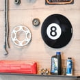 thumbnail image 4 of American Art Decor Eight (8) Ball 15" Dome Metal Sign - Room Decor for Bar, Man Cave, Garage, Game Room & More, 4 of 5