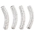 thumbnail image 1 of Miangastore 4Pcs Rhinestone Buckles for Shoes Metal Rectangular for Men and Women, 1 of 8