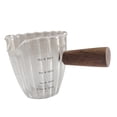 thumbnail image 3 of DOLITY Glass Measuring Cup 90ml Espresso Accessories Mixing Mug Clear Carafe Small Milk, 3 of 9