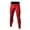 Red E, variant on SDNall Compression Leggings for Men Sports Stretch Leggings Trousers Breathable Quick-Drying Wicking Fitness Pants Mens Workout Pants Sizes:S-2XL