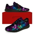 thumbnail image 3 of Uminder Mens Running Shoes Galaxy Sneakers Black Shoes Size 6, 3 of 5