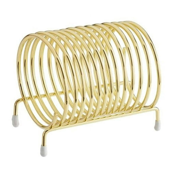 Soro Essentials- Brass Finish Wire Check Caddy Holder - Wedding Place Card Holders Table Centerpieces Photo Holder Wire Picture Clips Memo Note Photo Stand