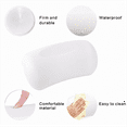 thumbnail image 2 of SPA Bath Pillow Non-Slip Bathtub Headrest Soft Waterproof Pillows with Suction Cups Neck Cushion White, 2 of 9