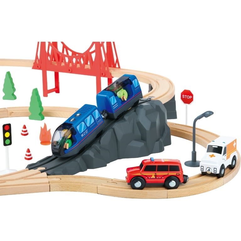 Playtive Junior Railway Set UNBOXING (Lidl for age 3 - 8, 70 pcs) 