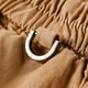 thumbnail image 5 of pstuiky Pantalones cortos de entrenamiento para hombre, Pantalones cortos cargo con bolsillo y cintura elástica de color liso para hombre Pantalones cortos de golf, 5 of 7