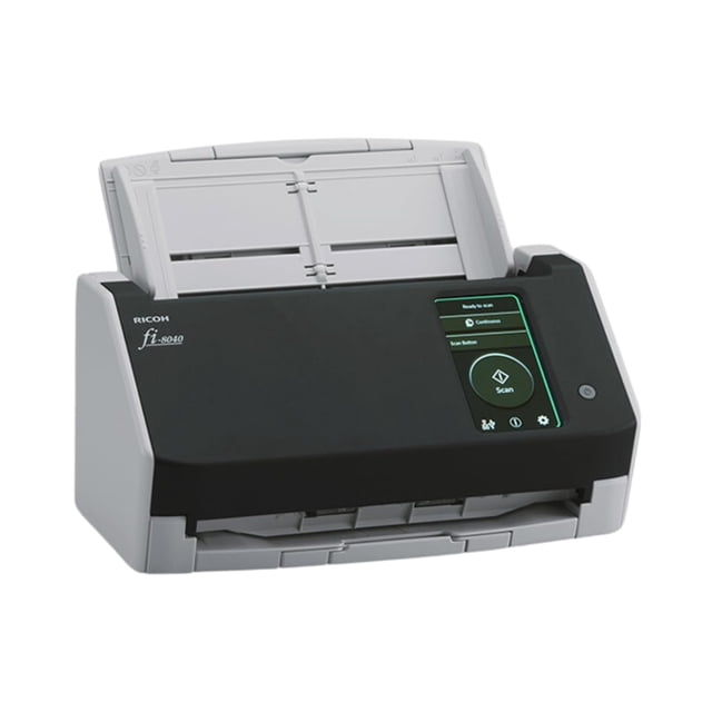 Escáner de documentos Ricoh fi-8040 con ADF de 50 páginas y pantalla táctil