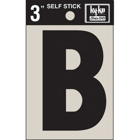 Hy-Ko Sticker House Letter (Set of 10)