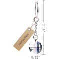 thumbnail image 5 of HTOOQ Zodiac 12 Constellations Charm Luminous Crystal Ball Pendant Key chain, 5 of 5