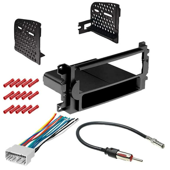 GSKIT732 Car Stereo Installation Kit for 2006-2010 Chrysler PT Cruiser - in Dash Mounting Kit, Black