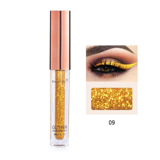 ERTUTUYI Liquid Glitter Eyeliner Waterproof Shimmer Metallic Colorful
