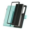 thumbnail image 6 of Dteck Crossbody Wallet Case for Samsung Galaxy Z Fold 4,Z Fold 4 Wallet Case with 6-Card Holder & Zipper Pocket Handbag Purse Magnetic Buckle Soft PU Leather Phone Case for Samsung Z Fold4,Mint, 6 of 8