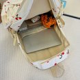 thumbnail image 5 of School Backpack Set for Girls Cute Strawberry Printed Multi Pockets Casual Daypack with Crossbody Bags and Pencil Case, 5 of 9