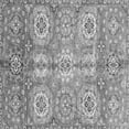 thumbnail image 1 of Ahgly Company Indoor Square Abstract Gray Modern Area Rugs, 7' Square, 1 of 4