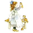 thumbnail image 1 of 5D Diamond Painting Kit Cartoon little girl Full Square&Round Diamond embroidery Cross stitch Diamond mosaic Paint home decorRound Drill 40X50 Gao Jinjia LED, 1 of 2
