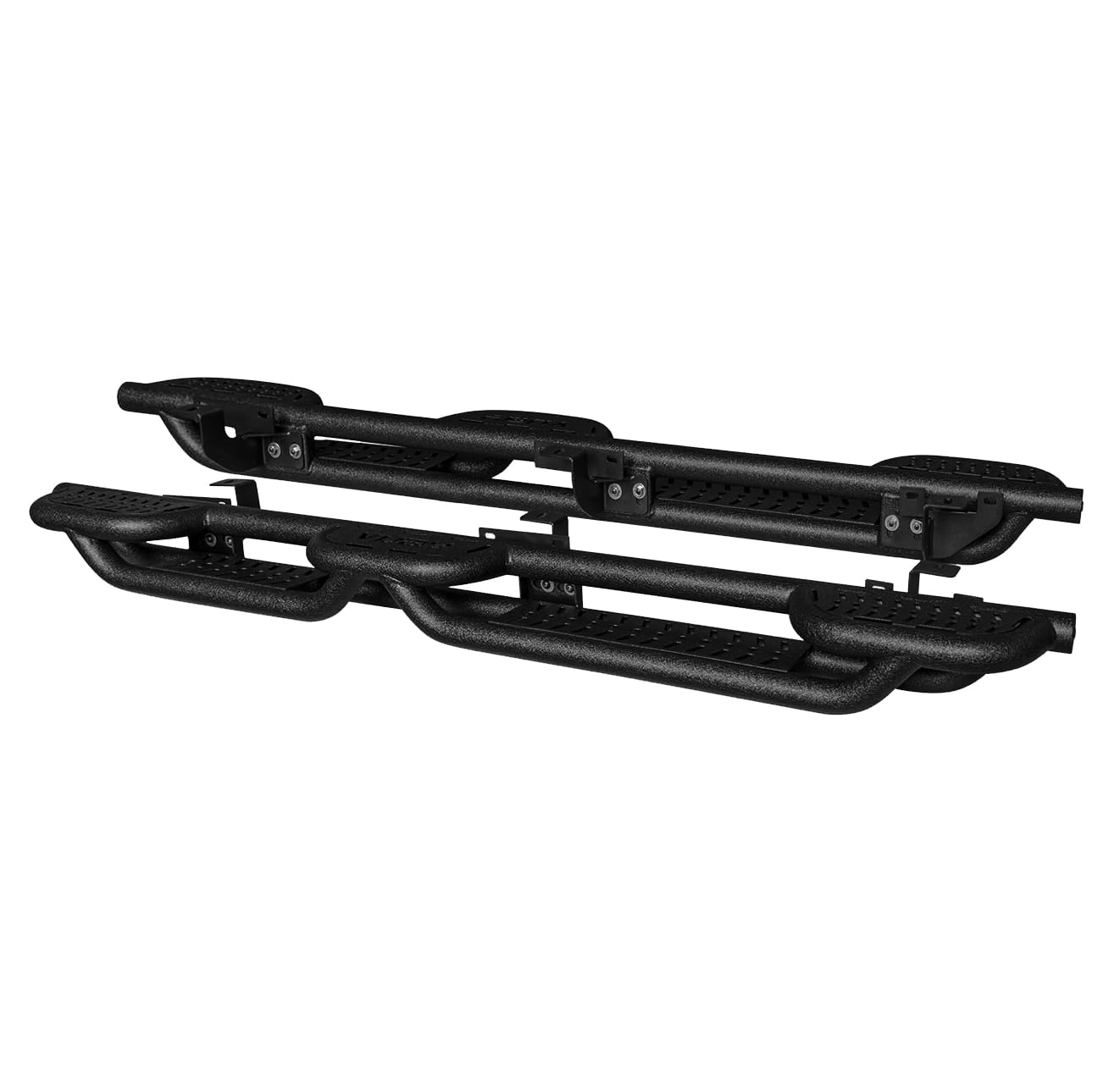 Vijay Running Boards Compatible with 2018-2026 Jeep Wrangler JL 4-Door A Pair Bolt-on Side Steps Rails Steel Nerf Bars
