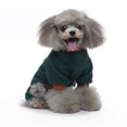 thumbnail image 5 of BT Bear Dog Jumpsuit,Dog Winter Warm Onesie Pajamas,Cold Weather Pullovers for Small Medium Dogs XS(Green), 5 of 7