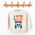 thumbnail image 4 of Leo the Truck L is for Leo  - Toddler Graphic Sweatshirt, 4 of 7