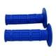 thumbnail image 2 of Par de manillares de goma antideslizantes de mano de 7/8 pulgadas y 22 mm para motocicleta ATV Azul, 2 of 6