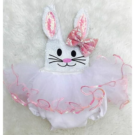 

Puloru Baby Girl s Cute Cartoon Print Sleeveless Tulle Romper Skirt for Party