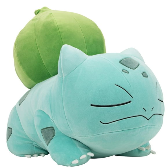 Peluche Pokémon Bulbasaur Sleeping 45 cm con licencia oficial