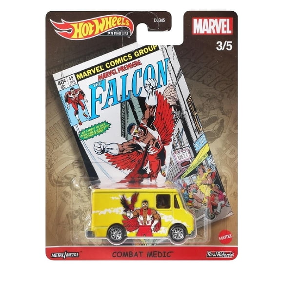 Vehículo de Juguete Hot Wheels Die-Cast Collector Marvel Combat Medic