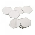thumbnail image 5 of 12Pcs DIY Hexagol Wall Sticker 3D Mirror Self Adhesive Plastic Mirror Tiles for Home Decor, 5 of 9