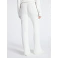 thumbnail image 3 of Free Assembly Women's Cozy Yarn Wide Leg Cable Knit Sweater Pants, Size XS-XXL, 3 of 5