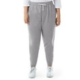 thumbnail image 5 of Terra & Sky Women's Plus Size Fleece Sweatpants, 2-Pack, 5 of 12