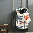 thumbnail image 5 of RMDQTR Durable Large Laundry Backpack with Drawstring Closure Ideal for Laundry Trips,Travel&Camping Multicolor Dragonfly, 5 of 7
