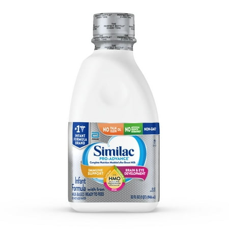 Similac Pro-Advance Infant Formula with Iron, 32-fl oz Bottle