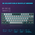 thumbnail image 3 of MageGee Mini USB Type C Mechanical Gaming Keyboard, Multicolor, 3 of 6
