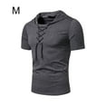 thumbnail image 4 of Sudadera Lisa Qarigey de Manga Corta Ligera y Transpirable Gris Oscuro M Type2 NO2, 4 of 6