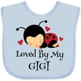 thumbnail image 3 of Inktastic Loved by My Gigi Ladybug Boys or Girls Baby Bib, 3 of 4