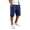 Blue, variant on Boyscolos Athletic Shorts for Men Quick Dry Drawstring Breathable Biker Short Workout Summer Gym Pants with Zipper Pockets Turquoise M