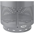 thumbnail image 6 of Global Industrial 641314GY 55 gal Perforated Steel Receptacle with Flat Lid - Gray, 6 of 6
