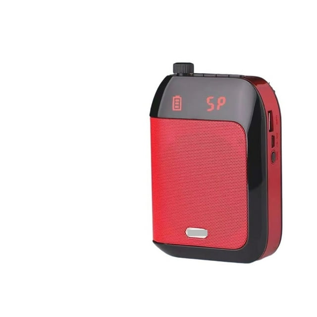 2.4G 15W Wired/Wireless Voice Amplifier Portable For Teaching Lecture Tour Guide TF UDisk Megaphone Microphone Speaker ,No Screeching Distortion