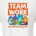 thumbnail image 3 of Monsters Inc. - Teamwork - Juniors Cropped Cotton Blend T-Shirt, 3 of 5