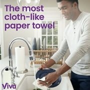 Viva Signature Cloth Paper Towels, 1 Double Roll, 86 Sheets per Roll - 2 Rolls