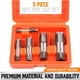 thumbnail image 4 of 5 piezas NPT Pipe Tap Set rosca que forma los de acero al carbono 1/8 Gloria Machos de roscar NPT, 4 of 9