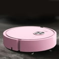 thumbnail image 3 of Smart Robot Vacuum Cleaner 3-in-1 Automatic with Navigation, Sweeping Mopping for Floors Carpets Pet Hair, Pink, 3 of 7