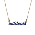 thumbnail image 2 of Women' CANVAS Style Kentucky Wildcats Enamel Script Necklace, 2 of 2