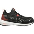 thumbnail image 1 of PUMA Safety Men's Turbo Low Composite Toe ESD Work Shoe Black/Red - 645165, 1 of 2