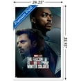 thumbnail image 3 of Marvel TeleVision - Falcon and Winter Soldier - Wings Wall Poster, 22.375" x 34", Framed, 3 of 3