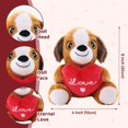 thumbnail image 3 of Sew Butiful Jouets en Peluche d'Amour pour la Saint-Valentin (Chiot), 3 of 5