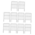 thumbnail image 3 of Fengbin Garden Fences Iron Animal Barrier Fences Ground Stake Decorative Rustproof Patio, 3 of 10